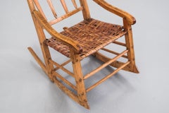 Canadian 19th Century Primitive Rocking Chair