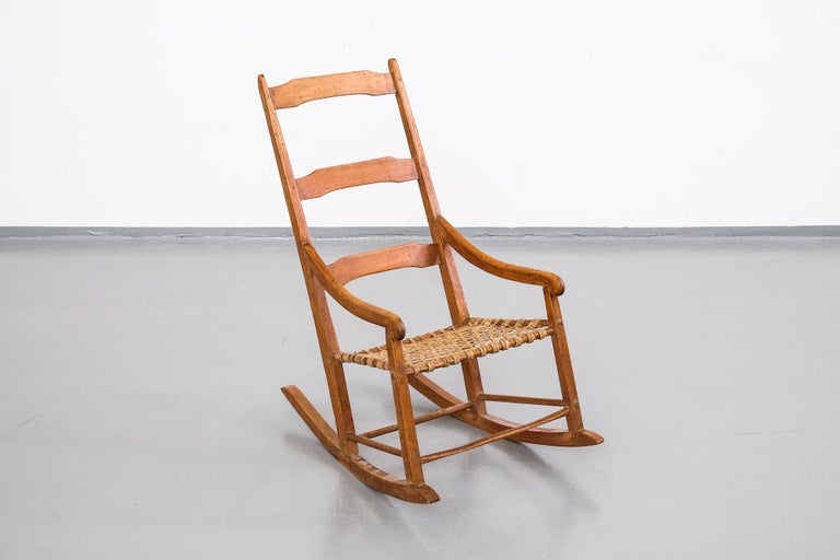 Canadian 19th Century Primitive Rocking Chair at 1stDibs | canadian ...