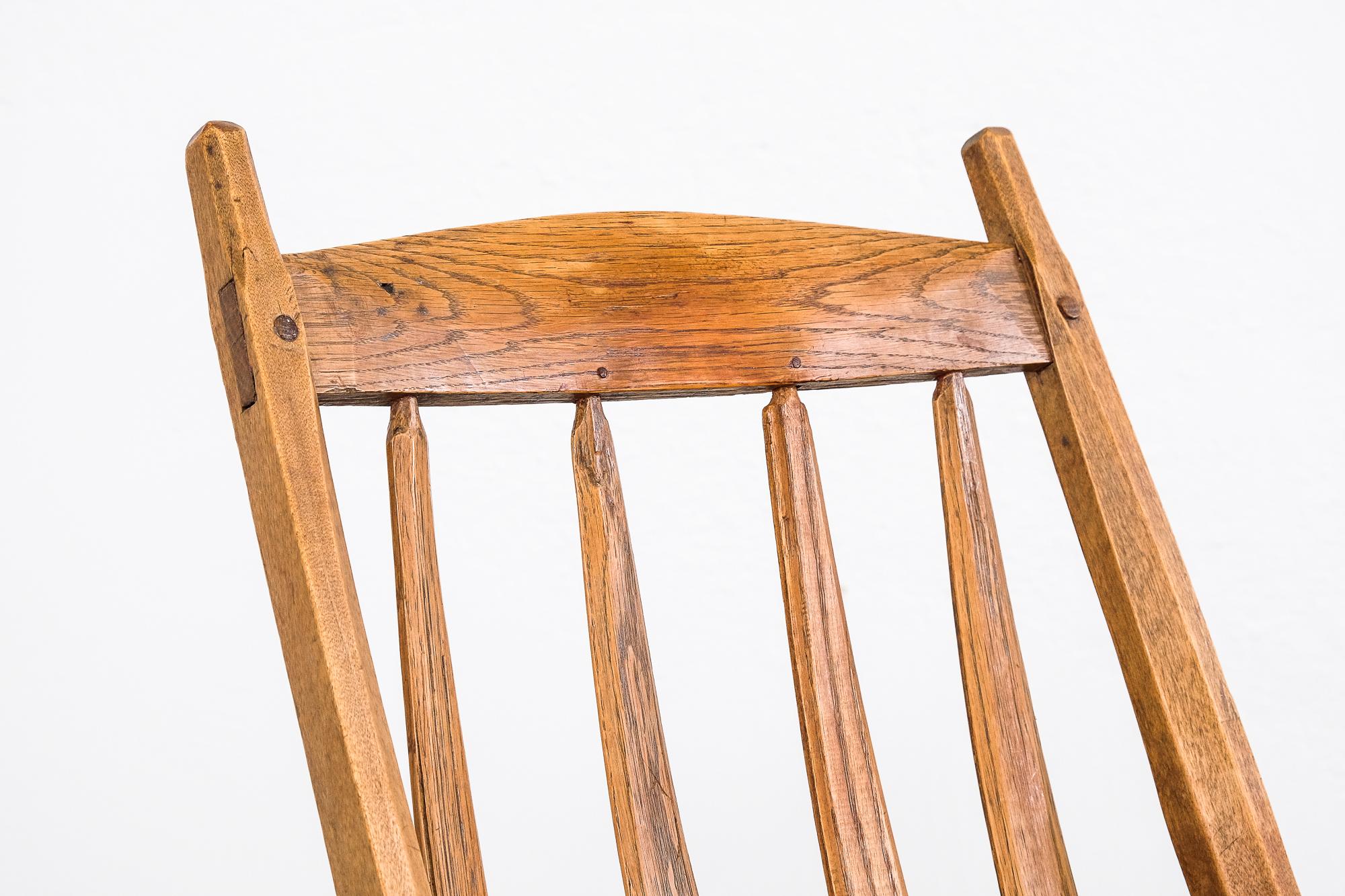 Canadian 19th Century Primitive Rocking Chair at 1stDibs | canadian ...