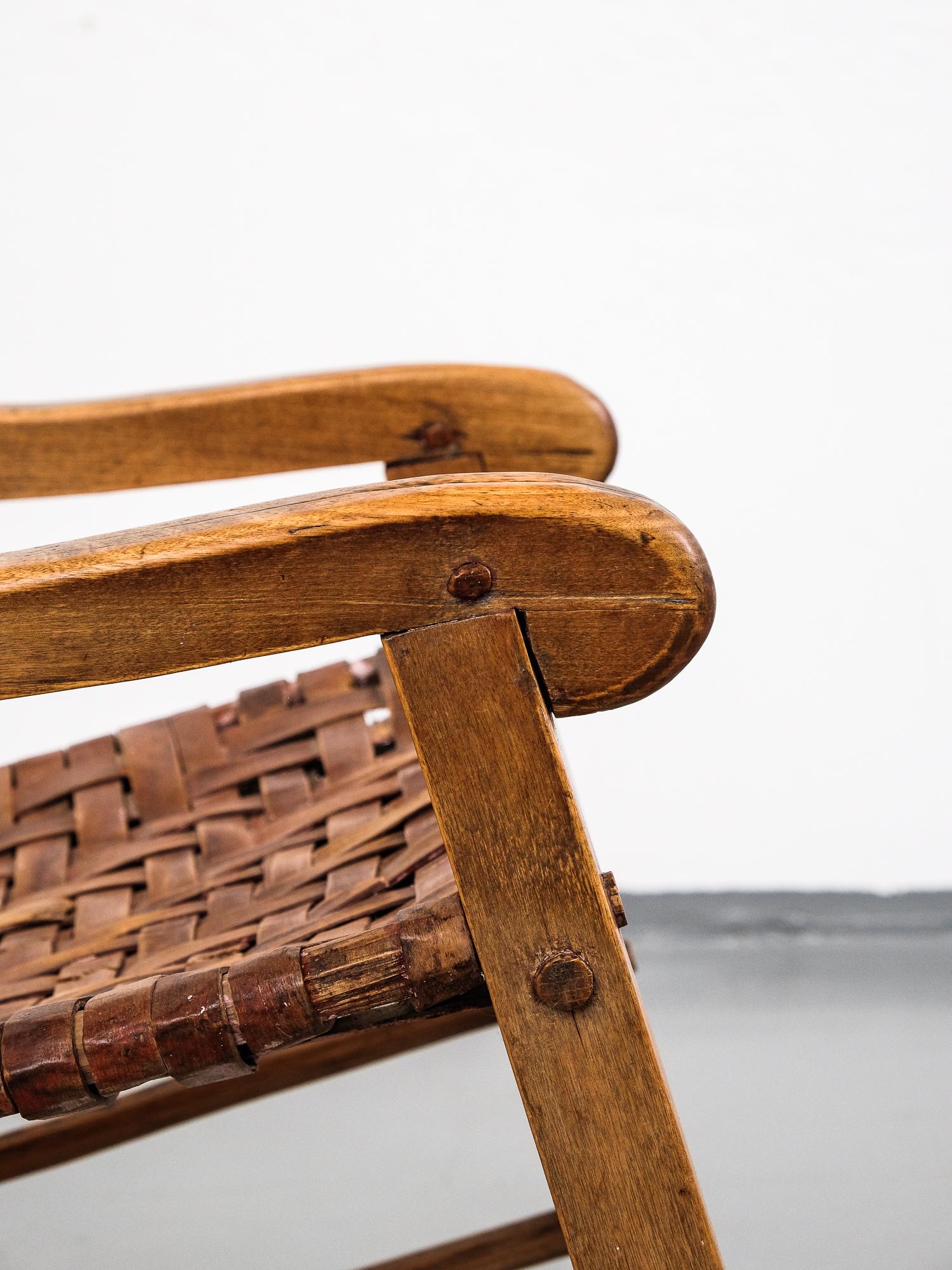 Canadian 19th Century Primitive Rocking Chair at 1stDibs | canadian ...