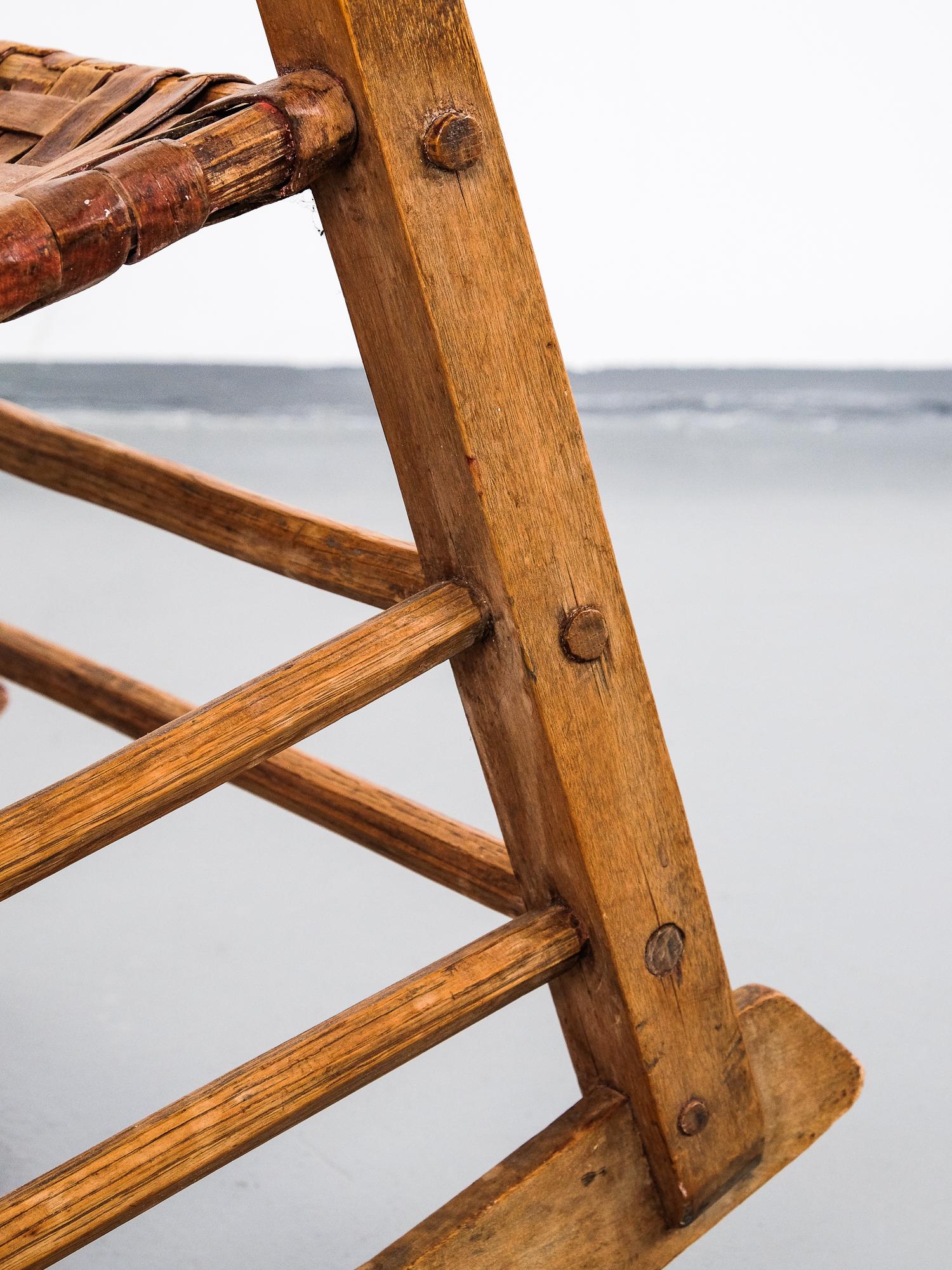 Canadian 19th Century Primitive Rocking Chair at 1stDibs | canadian ...
