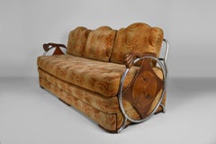 Canadian Art Deco Streamline Living Room Set by Atlas Bedding Ltd, circa 1931