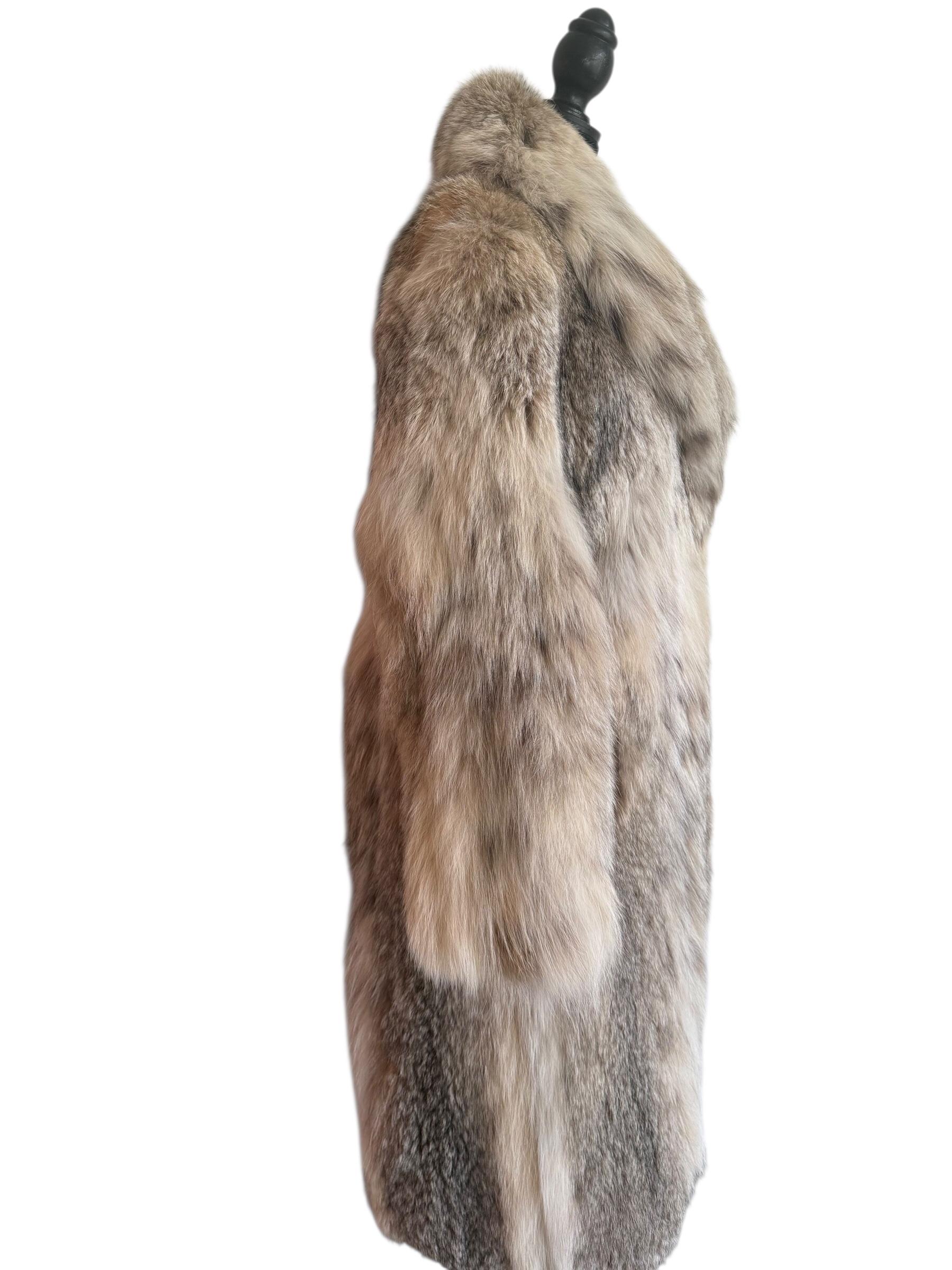 Cappotto leggero in pelliccia di lince canadese taglia 12/M In condizioni ottime in vendita a Montreal, Quebec