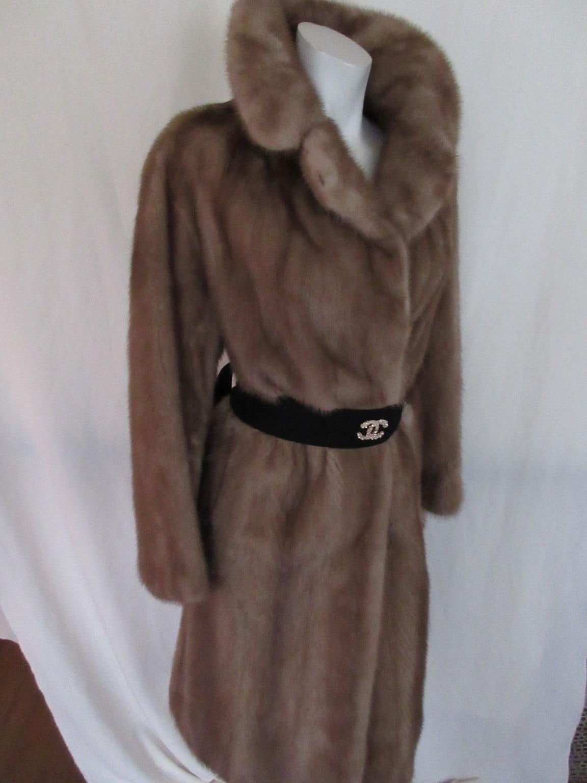 Canadian Mink Fur Coat Hudson Bay 6