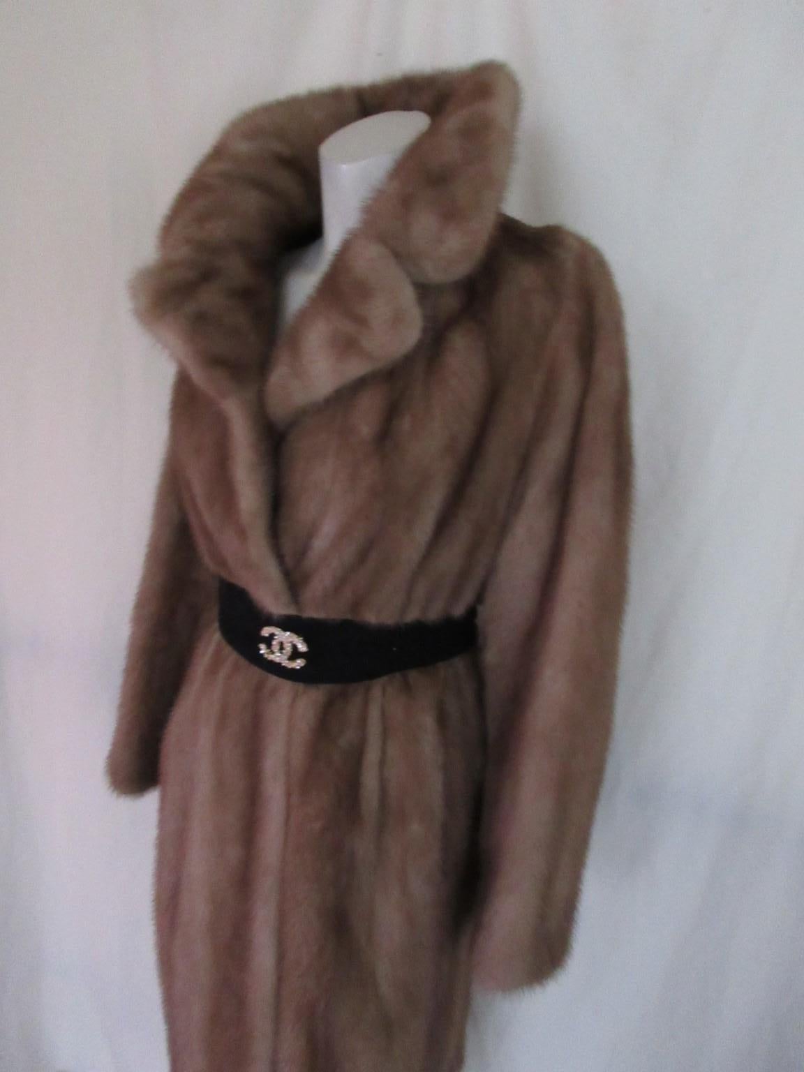 Women's or Men's Canadian Mink Fur Coat Hudson Bay