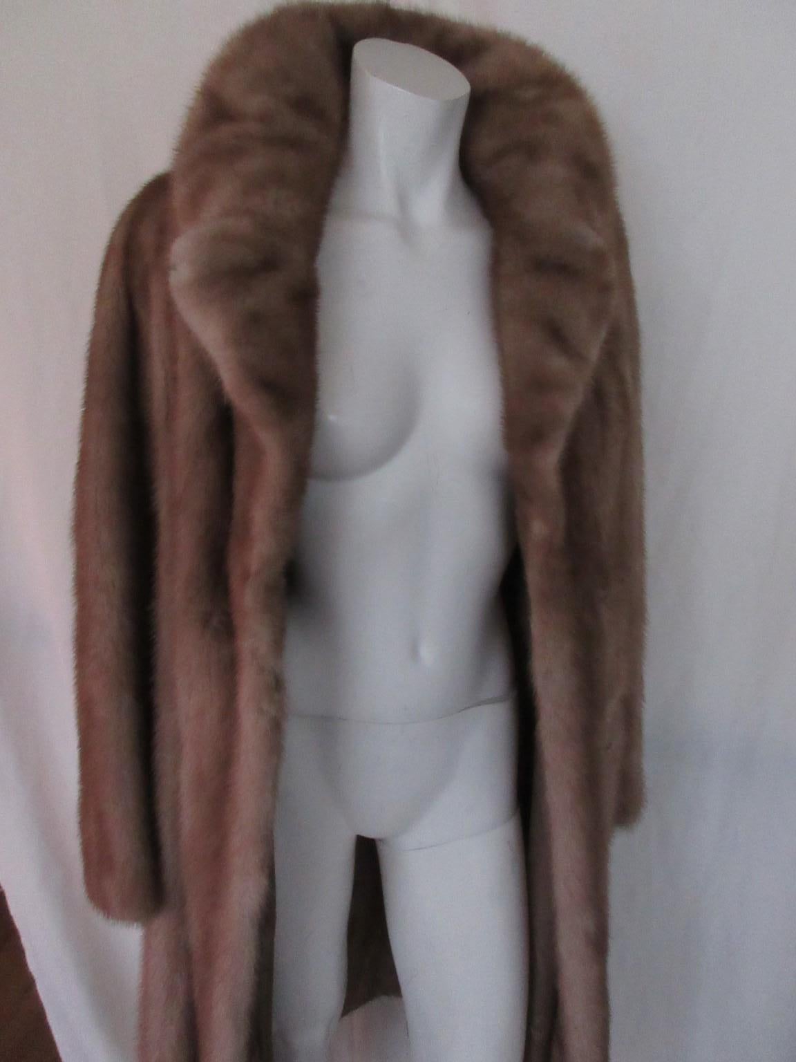 Canadian Mink Fur Coat Hudson Bay 4