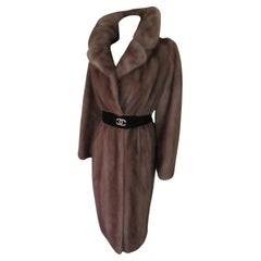 Canadian Mink Fur Coat Hudson Bay