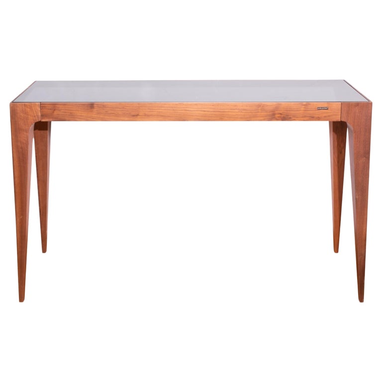 Canadian Modern Minimalist Wood Console Table For Sale at 1stDibs