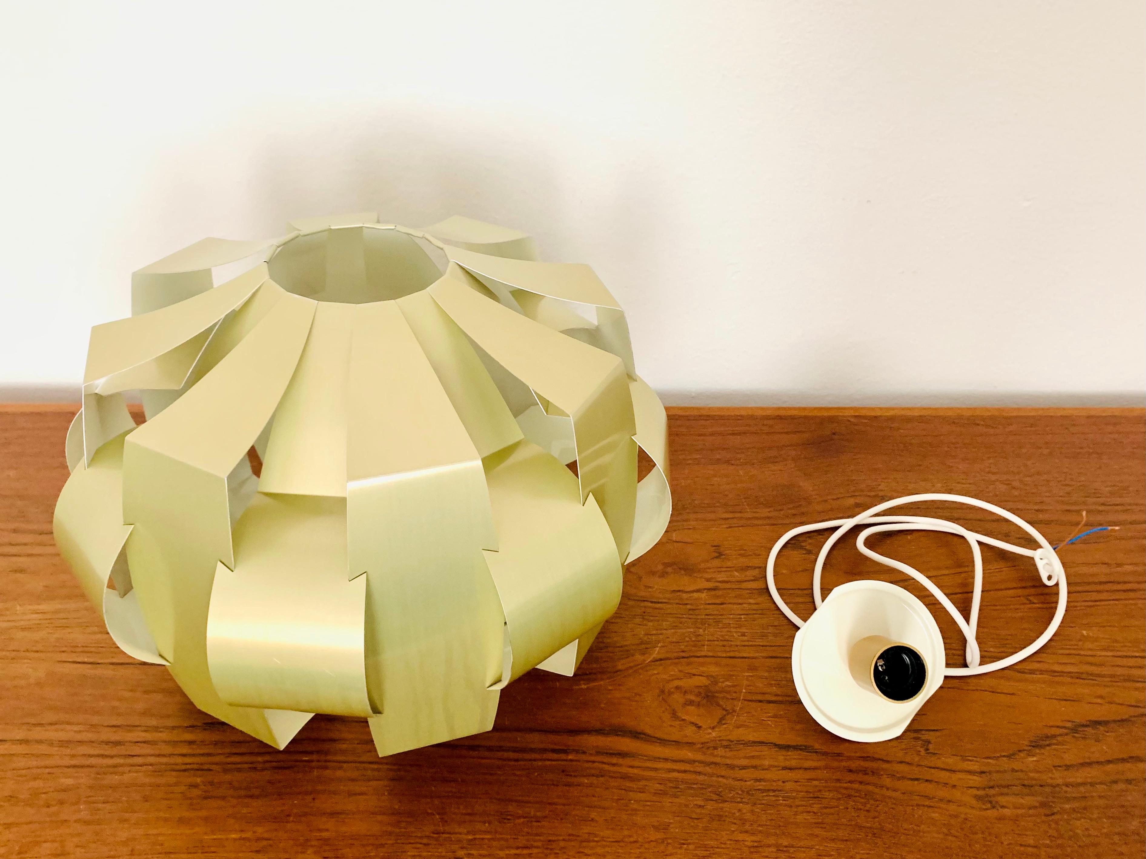 Canadian Origami Metal Pendant Lamp For Sale 7