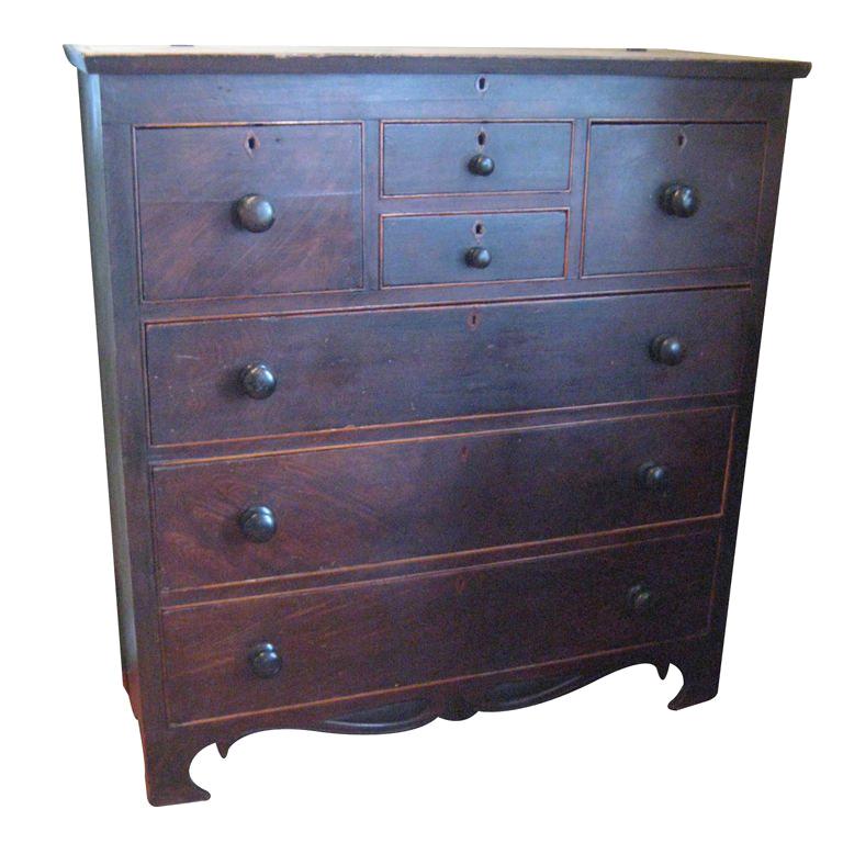 Canadian PIne Bonnet Chest of Drawers