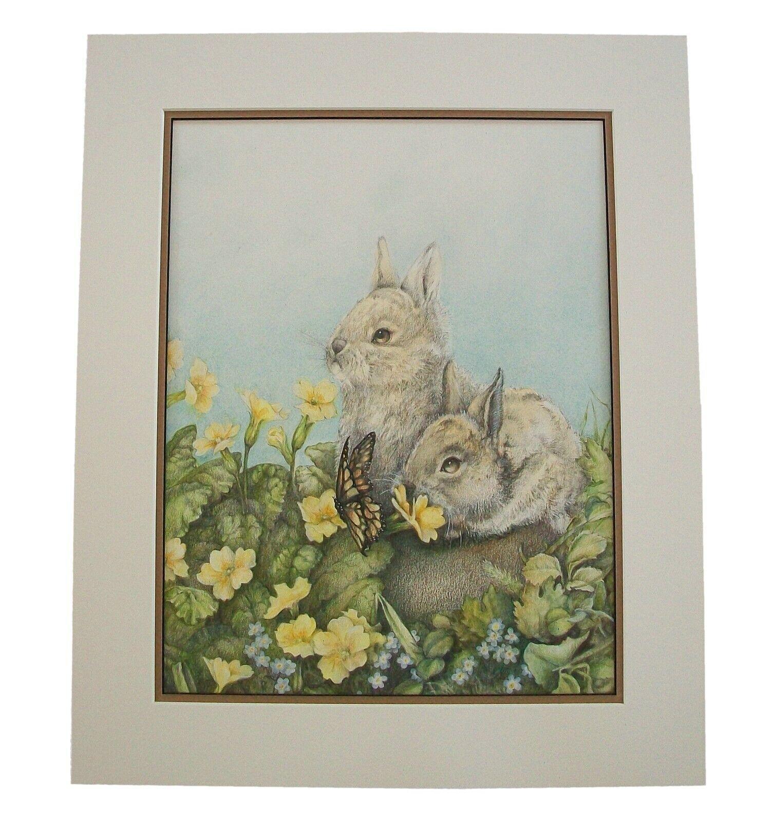 Glass Canadian School Color Pencil, Graphite & Watercolor Drawing, Unsigned, 20th C. For Sale
