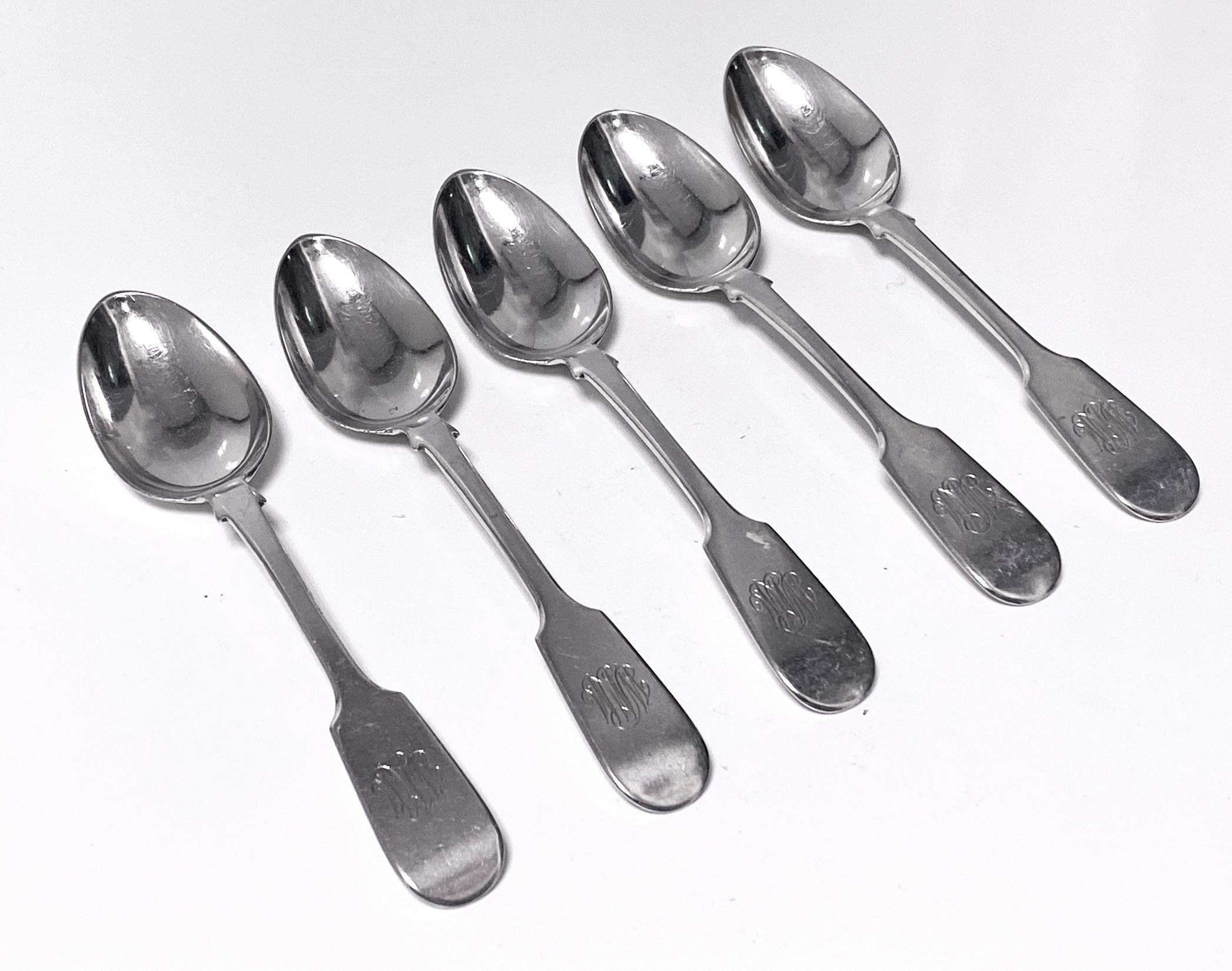 Canadian Silver Robert Hendery Montreal C.1850 In Good Condition In Toronto, Ontario