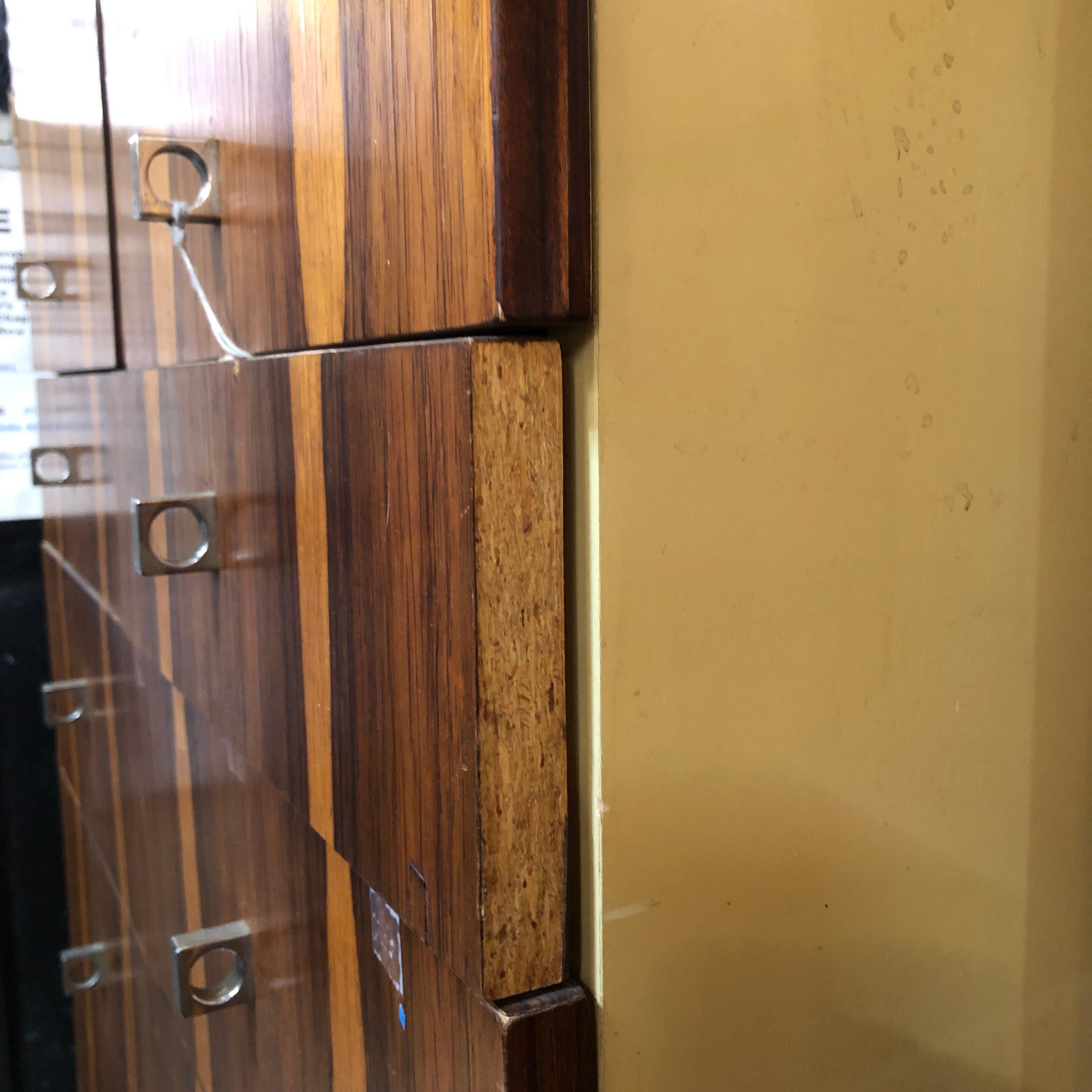 Kanadischer Vintage-Kleiderschrank aus Rosenholz von Roger Rougier im Angebot 5