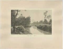 Canale a Loeboe Dalam, Sumatra, A.I.C. Kleingrothe, Indie Orientali Olandesi, 1910 ca.