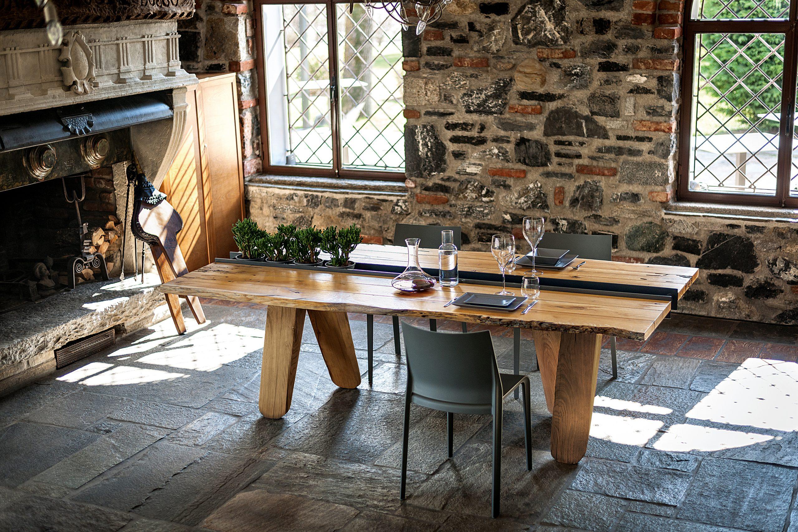 italien Table Canal Briccola de Patricia Urquiola pour Riva 1920 en vente
