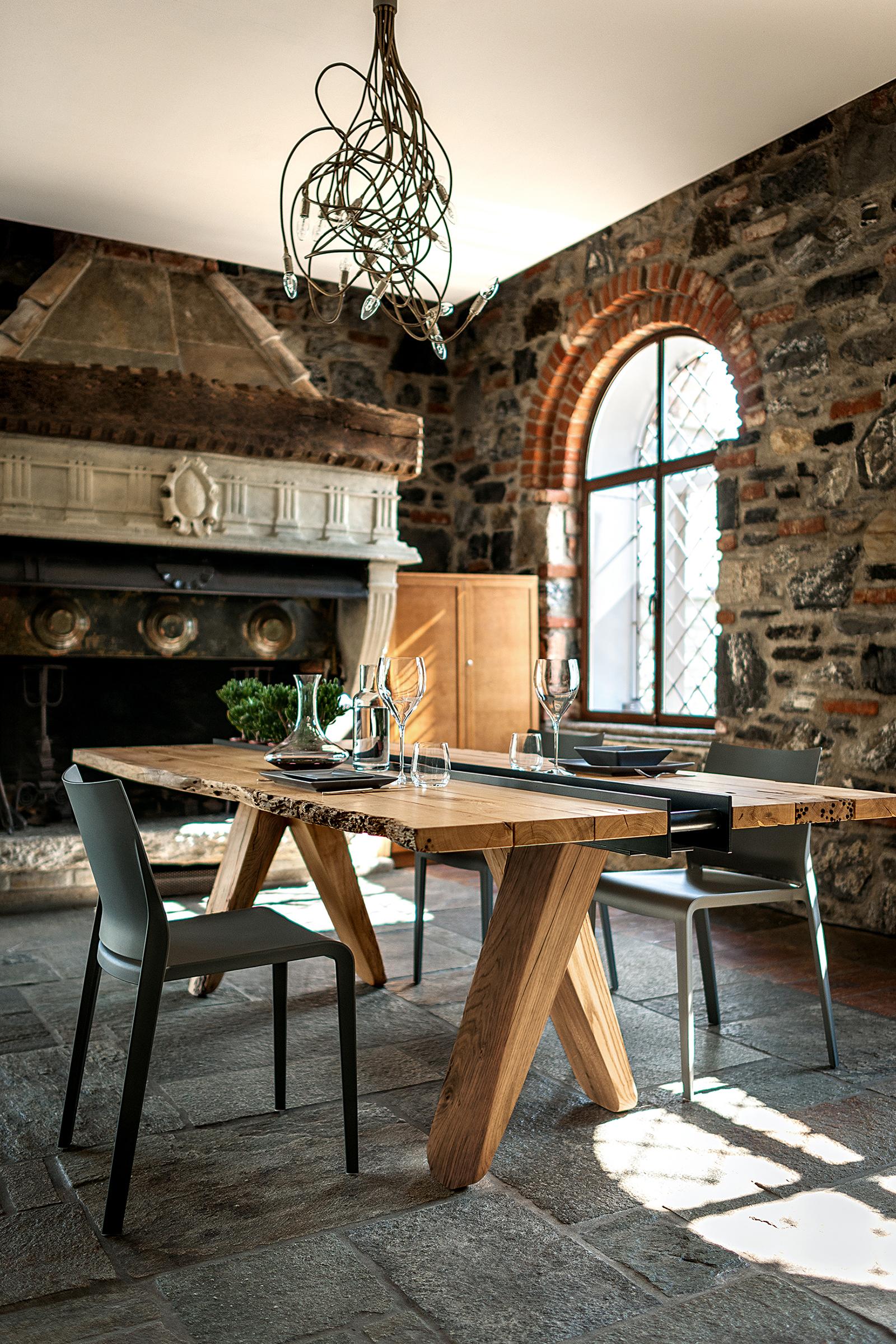 Fait main Table Canal Briccola de Patricia Urquiola pour Riva 1920 en vente