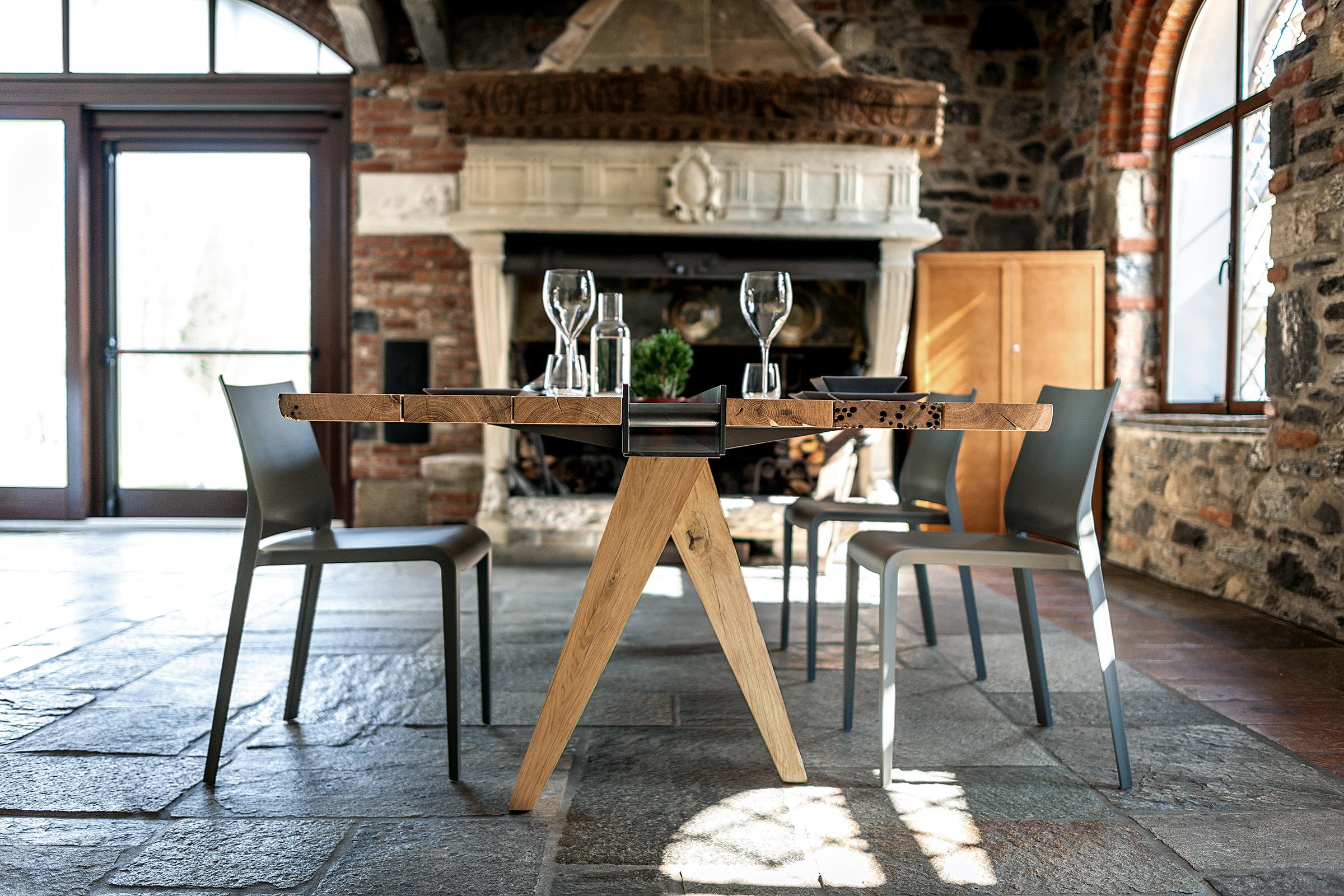 Table Canal Briccola de Patricia Urquiola pour Riva 1920 Neuf - En vente à NEW YORK, NY