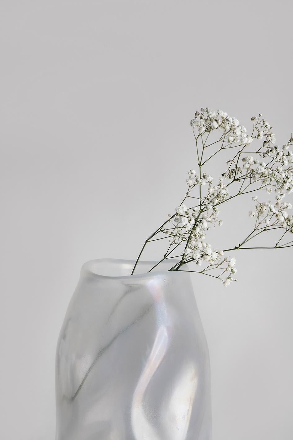 Post-Modern Canal Vase by Purho For Sale