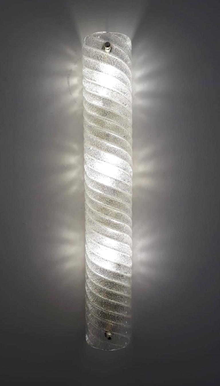 Italian Canale Sconce by Barovier e Toso - LAST 1 IN STOCK