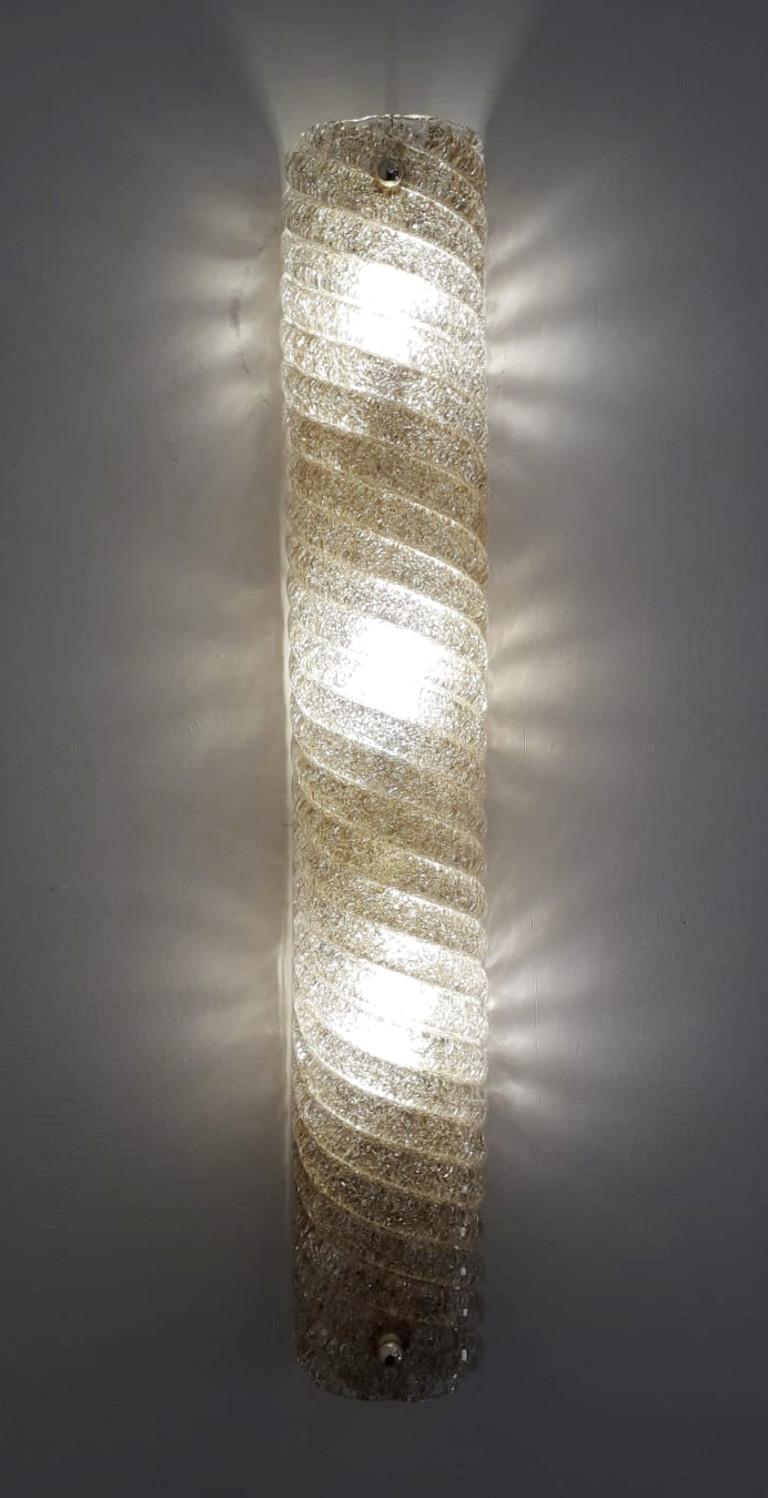 Italian Canale Sconce by Barovier e Toso - 3 Available