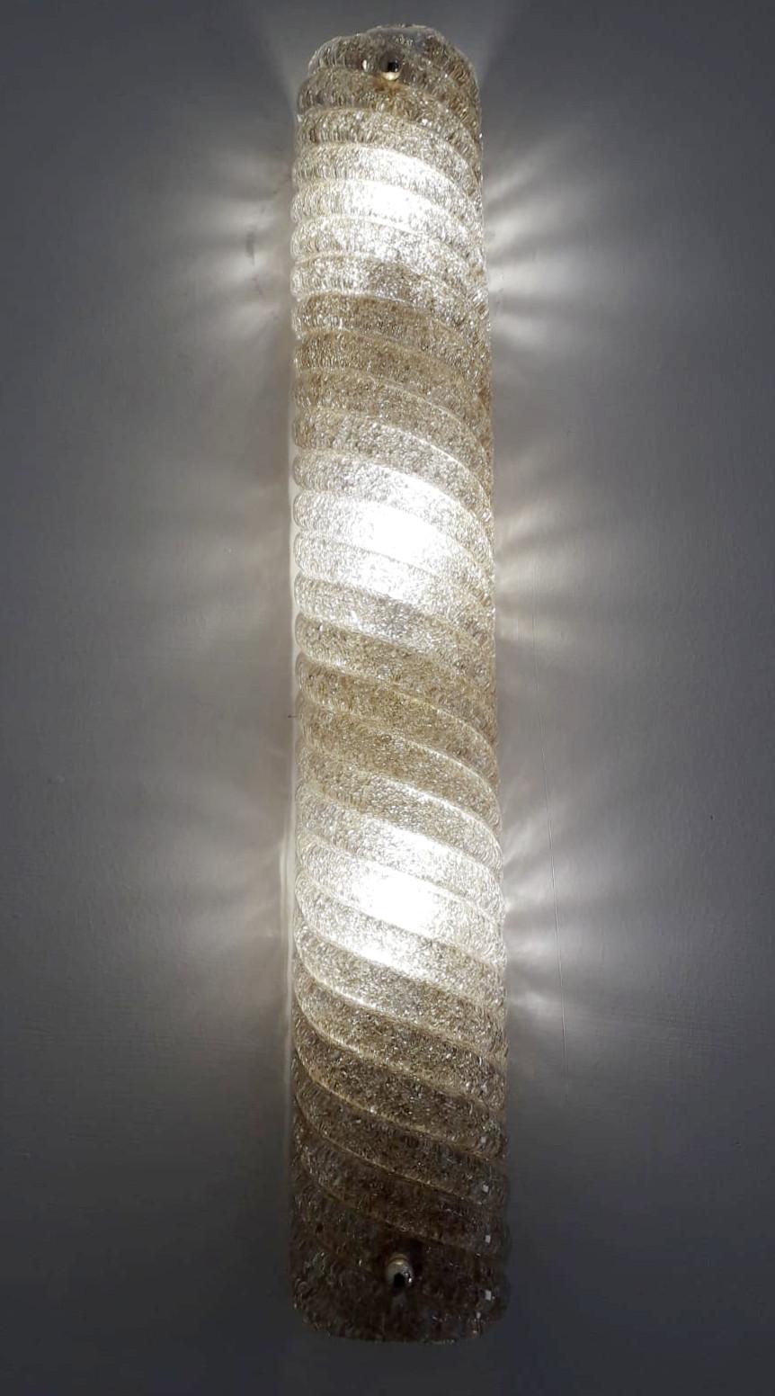 Canale Sconce by Barovier e Toso - 3 Available In Good Condition In Los Angeles, CA