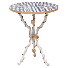 Canaletto Standard Checkered Top Side Table