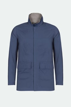 Canali Chaqueta Hombre Protector Lluvia Reversible Talla IT48-L, S1732