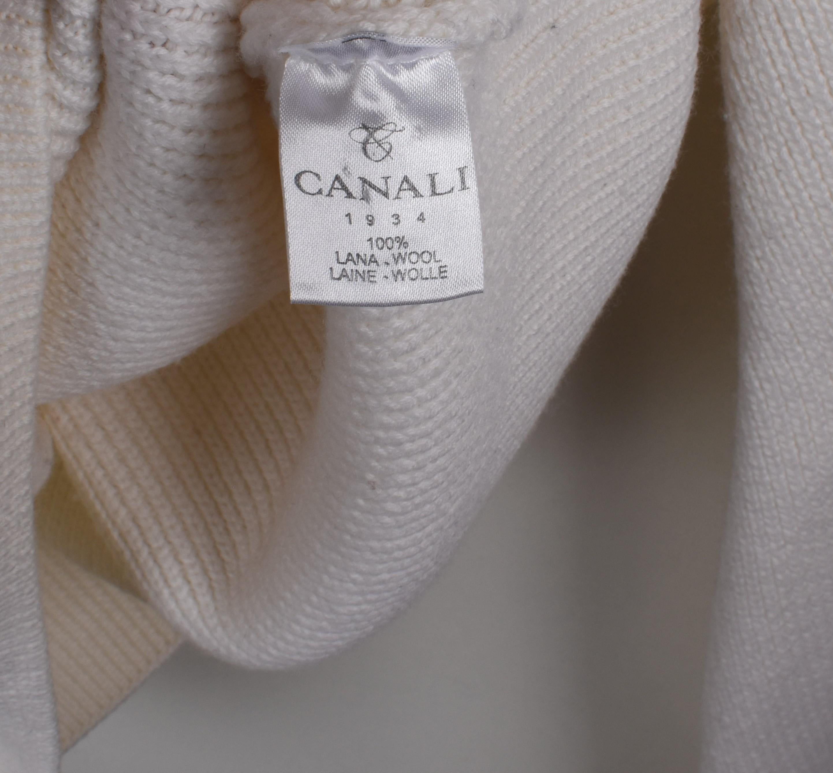 Canali Men Sweater Crew Neck Size IT50-M/L, S1752 Bon état - En vente à Kaunas, LT