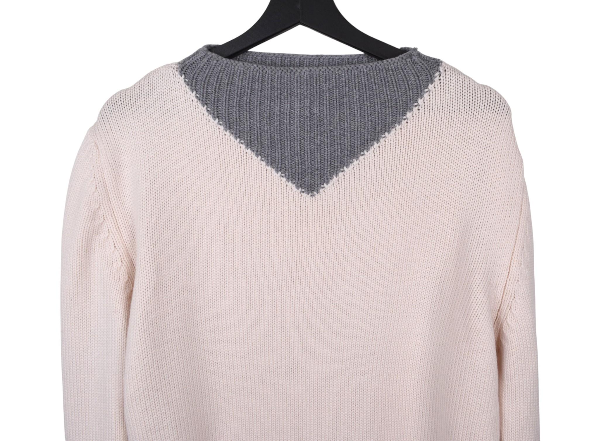 Pull-over en maille épaisse pour hommes Canali Taille IT48-M, S1697 en vente 1