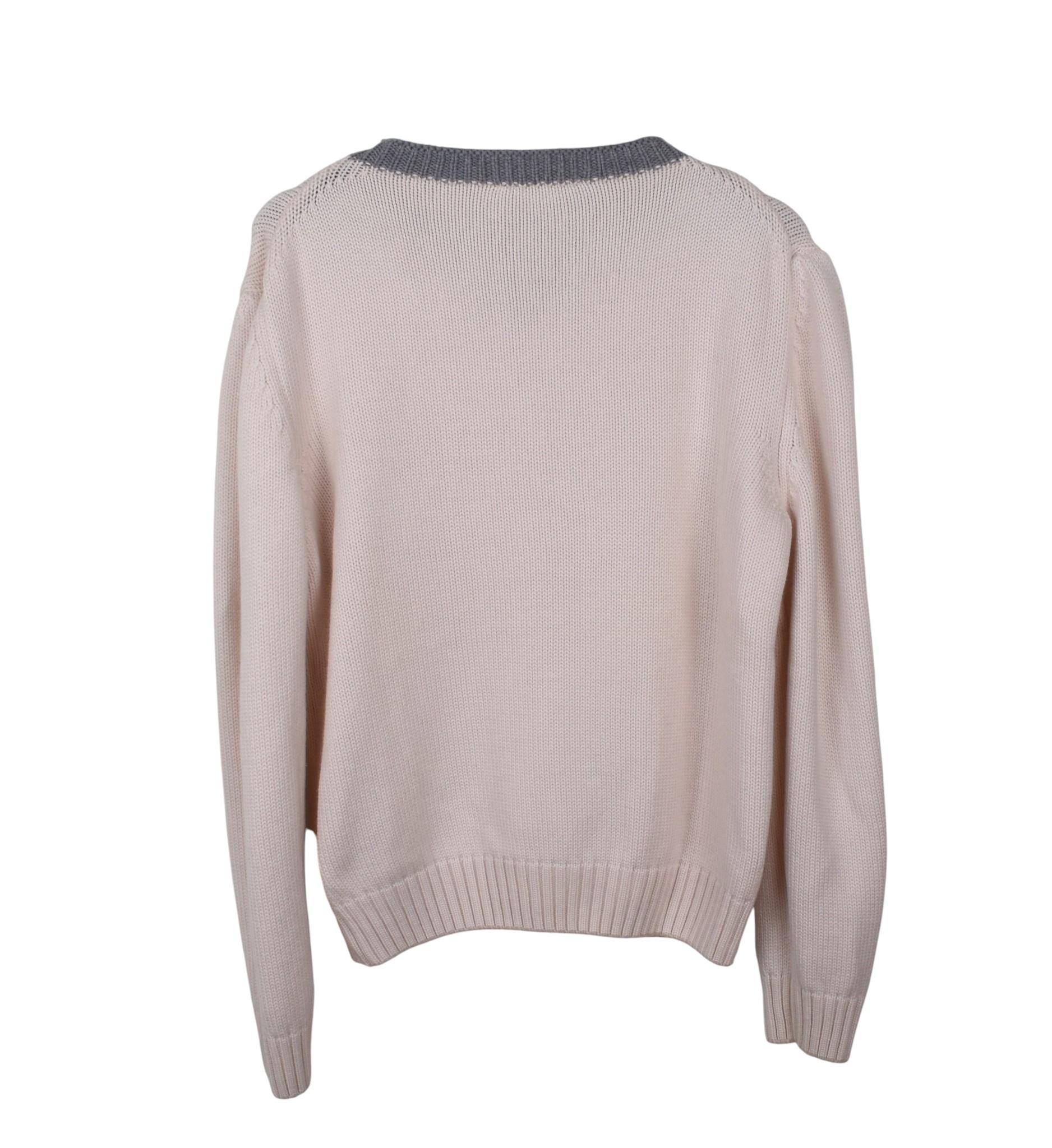 Pull-over en maille épaisse pour hommes Canali Taille IT48-M, S1697 en vente 2