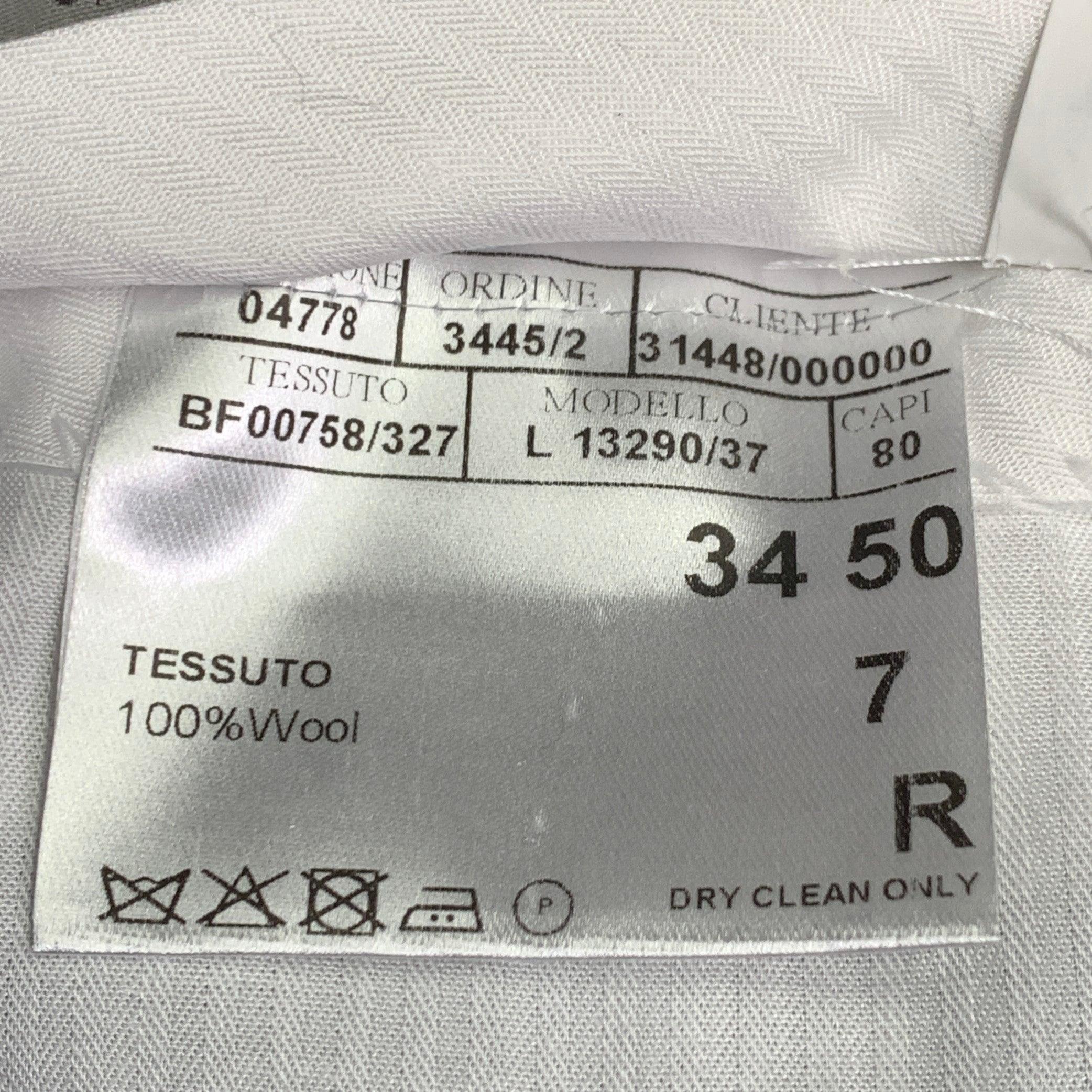 Canali taglia 34 Pantaloni da sera in lana navy con il davanti piatto In condizioni ottime a San Francisco, CA