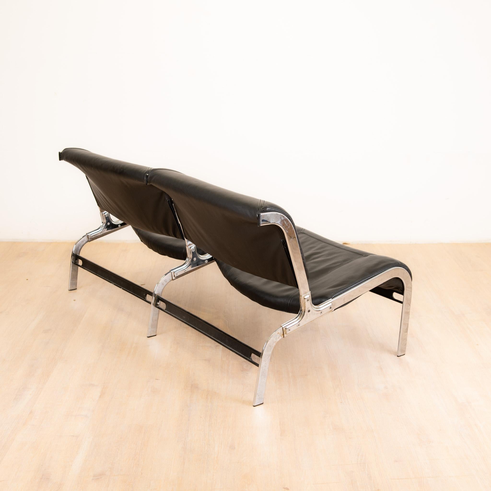 Canapé 2 Places Whist Vintage par Olivier Mourgue pour Airborne, 1964 im Zustand „Hervorragend“ im Angebot in SAINT-SEVER, FR