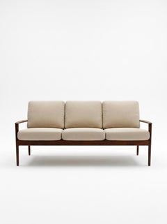 Canapé 3 places scandinave Grete Jalk pour Poul Jeppesen - 1960