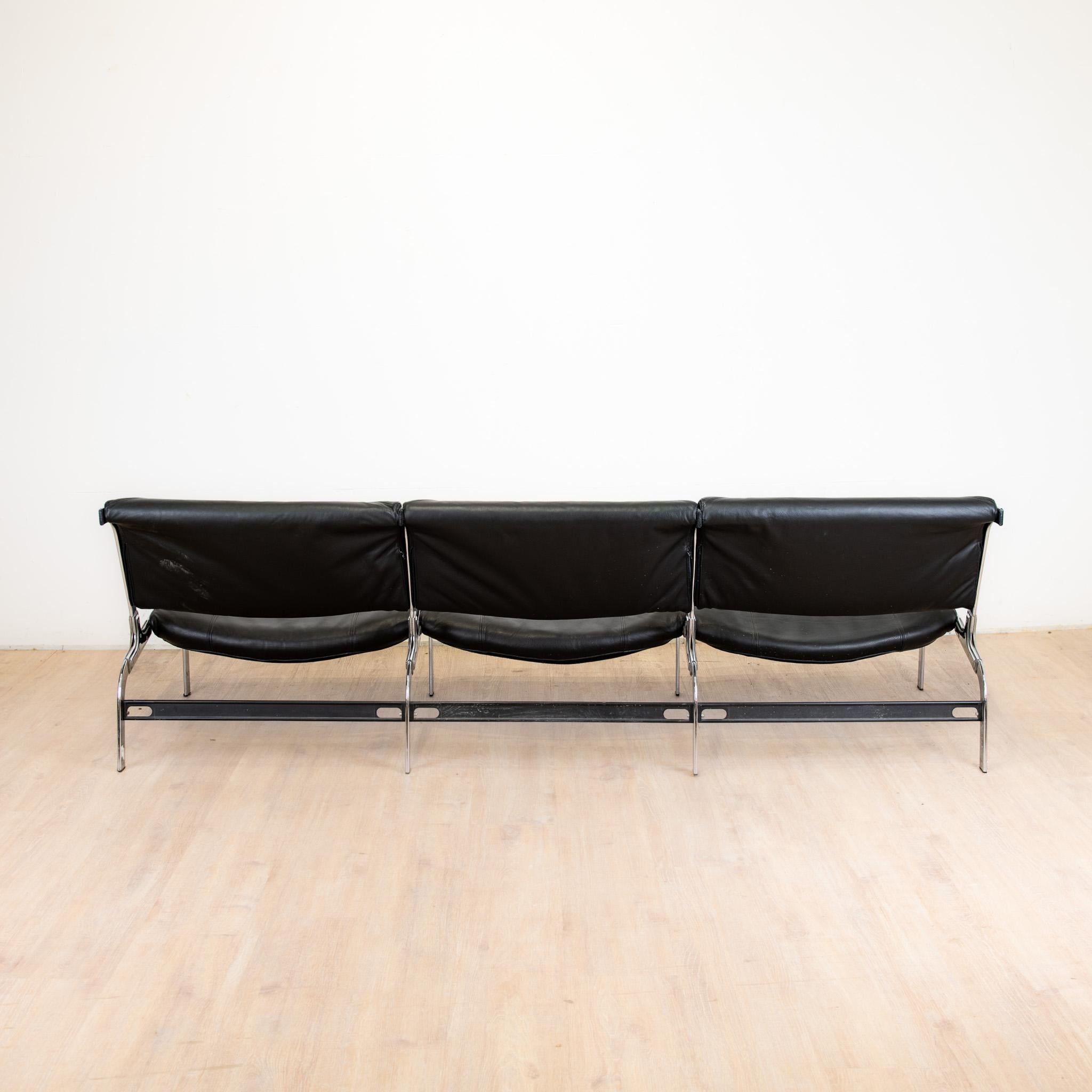 Canapé 3 Places Whist Vintage par Olivier Mourgue pour Airborne, 1964, 1960 In condizioni ottime in vendita a SAINT-SEVER, FR