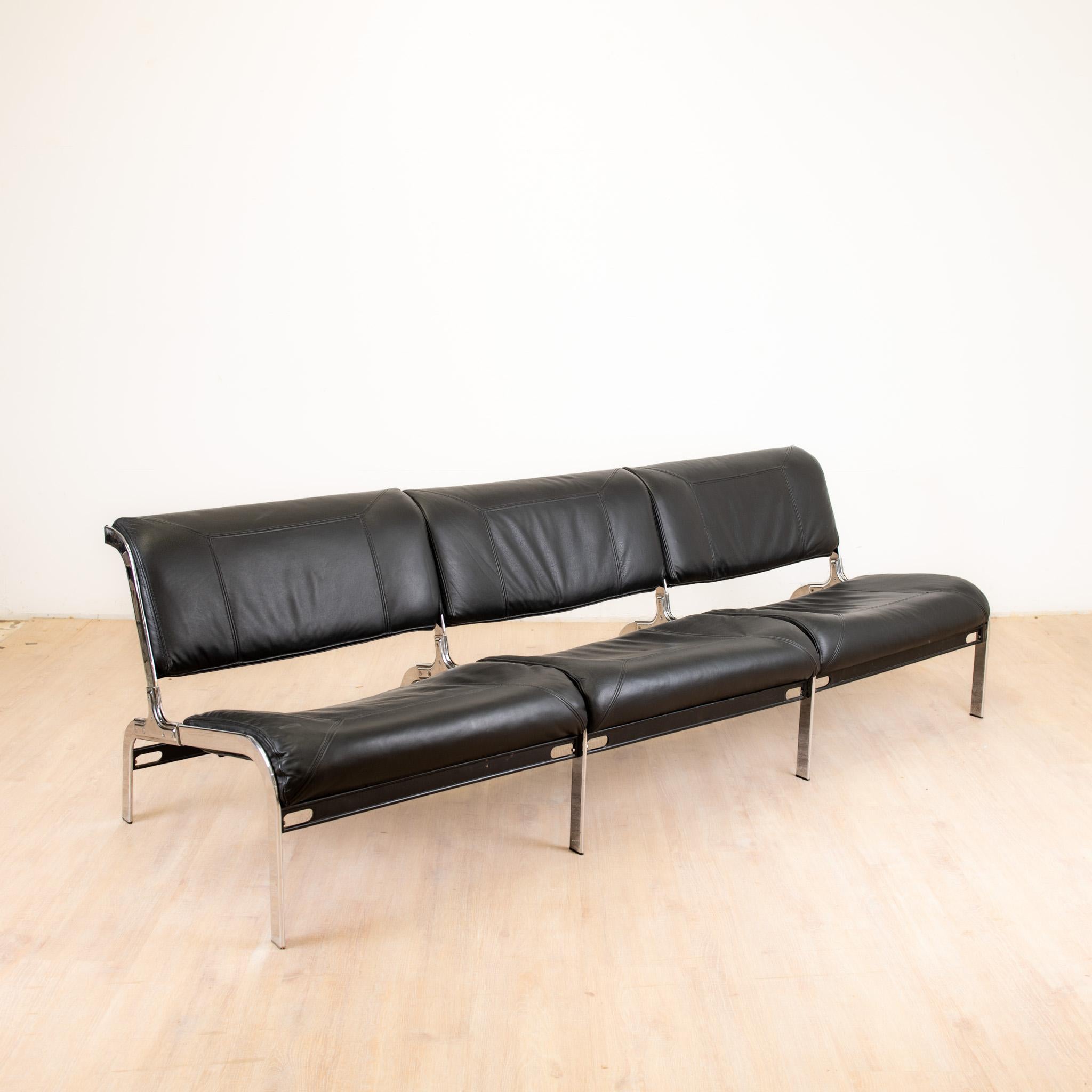 Canapé 3 Places Whist Vintage par Olivier Mourgue pour Airborne, 1964, 1960 in vendita 1