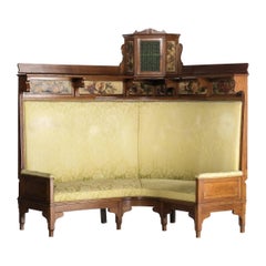 "Canape" Art nouveau, 19e siècle