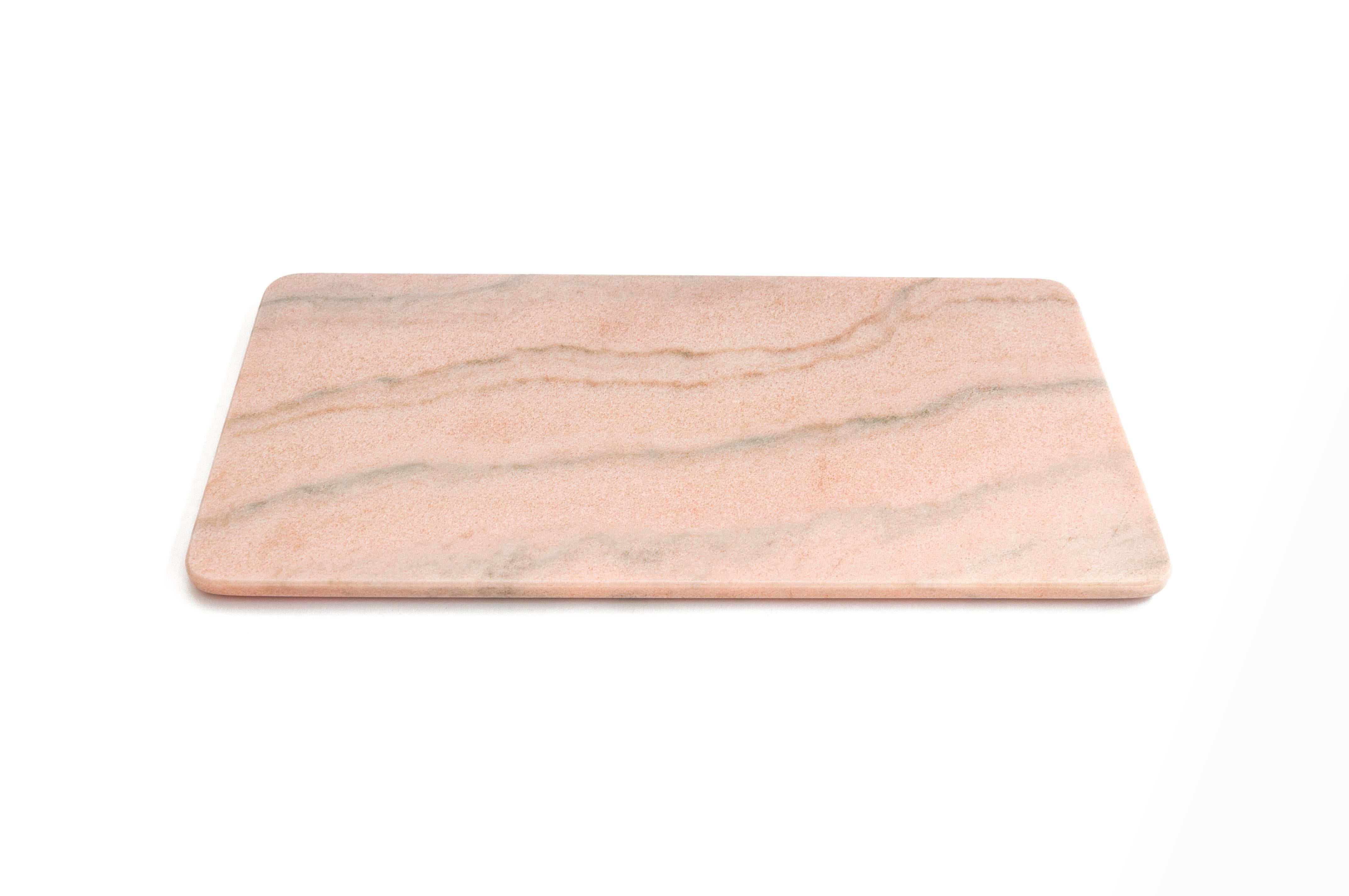 Canapè - cheese plate - sushi plate - serving dish in pink Portugal polished marble.

Ideal for spa, hotel, restaurant and to serve food in a very sophisticate plate in your house. It can be used also as a nice display of sweets and