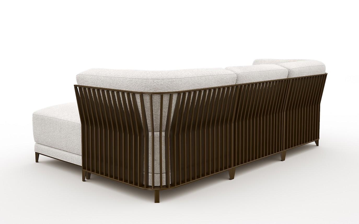 Moderne Canape Fleurus en vente