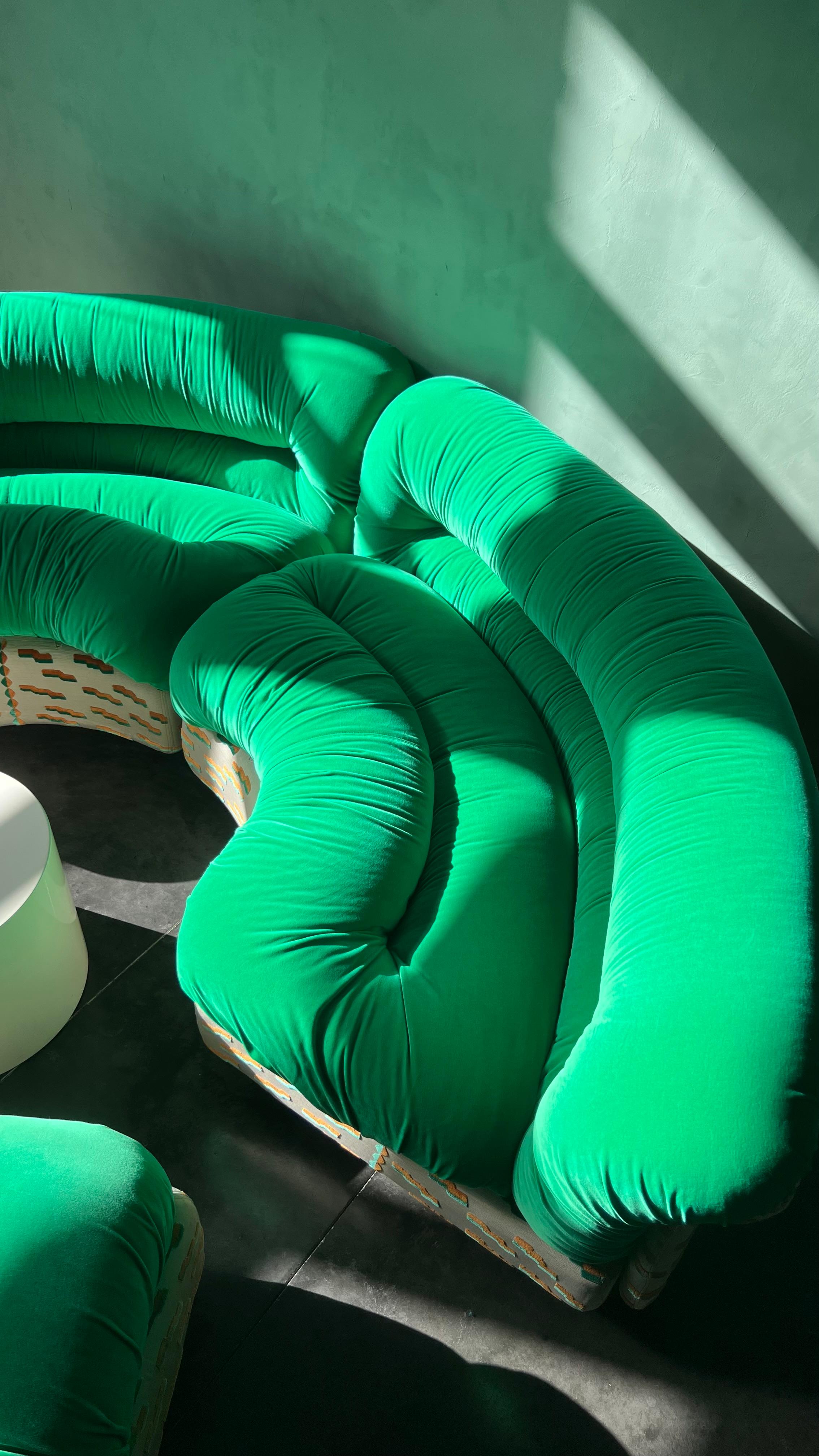 Canapè Grandangolo par Titiana Ammannati et Giampiero Vitelli pour Ros in vendita 5