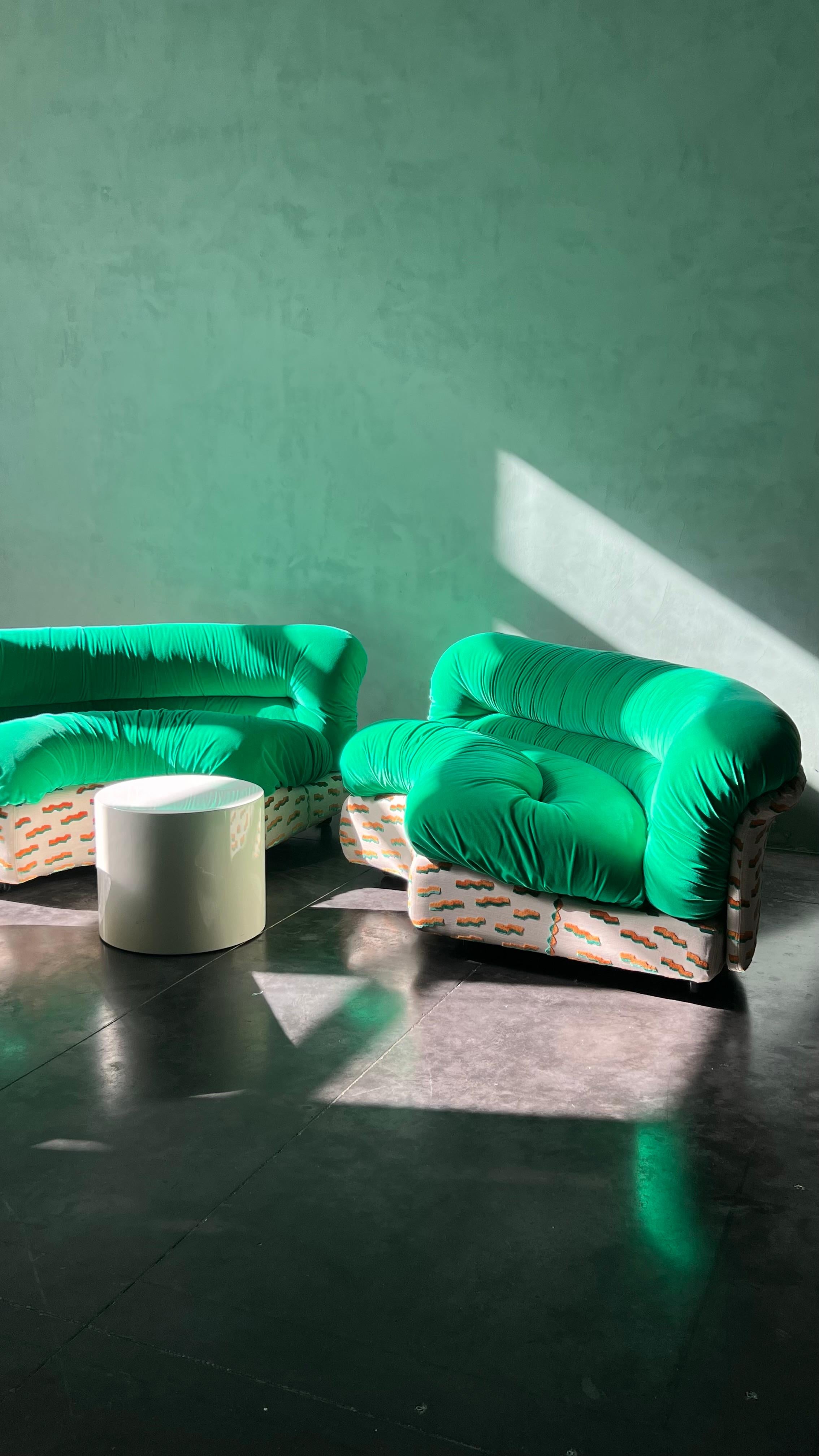 Canapè Grandangolo par Titiana Ammannati et Giampiero Vitelli pour Ros in vendita 7