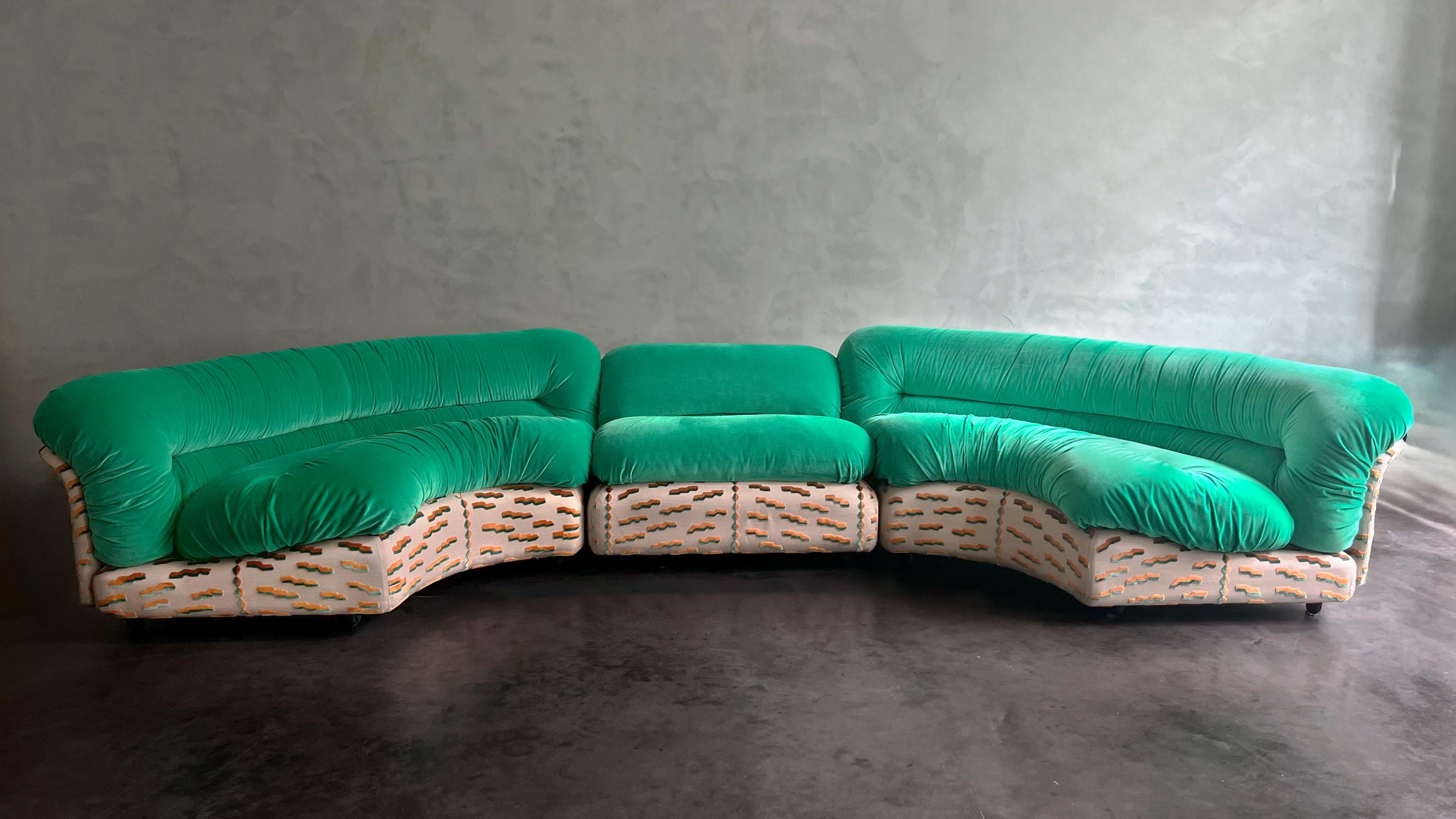 Canapè Grandangolo par Titiana Ammannati et Giampiero Vitelli pour Ros in vendita 13