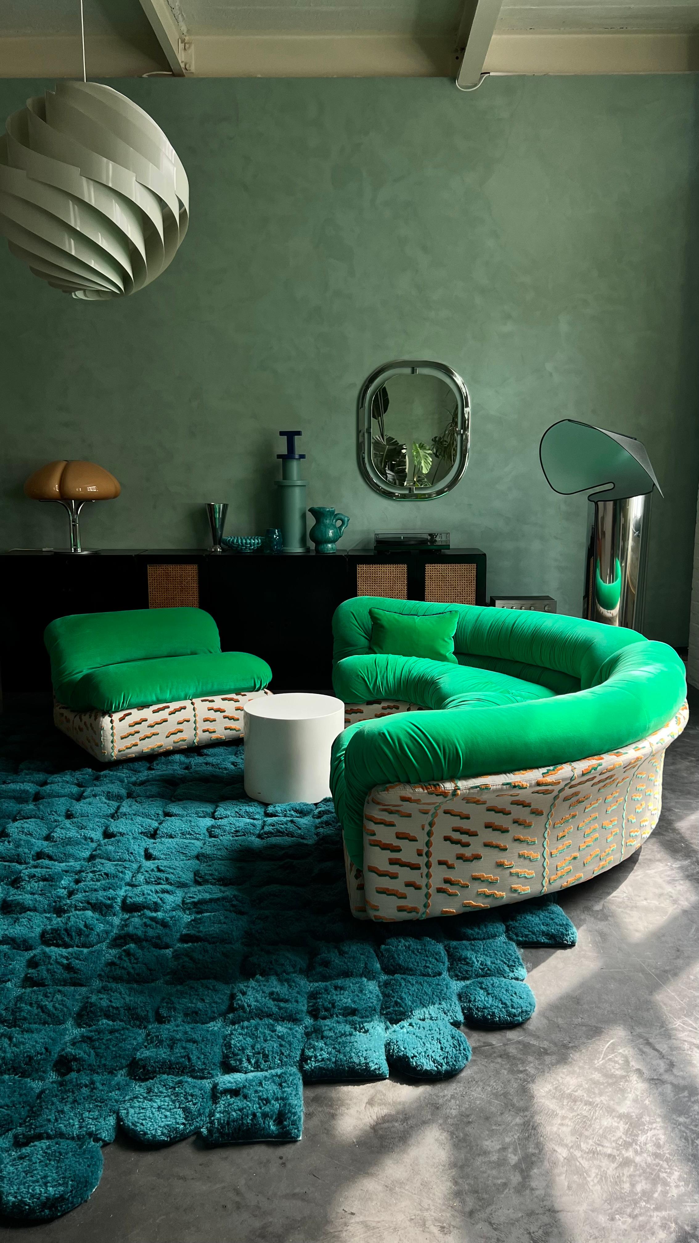 Canapè Grandangolo par Titiana Ammannati et Giampiero Vitelli pour Ros in vendita 1