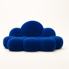 Canapé " LOS ANGELES " en Bleu Par Alexandre Ligios