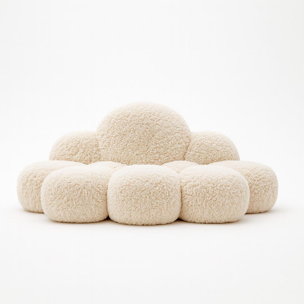 Le canapé Los Angeles incarne la douceur et la légèreté, avec son design unique inspiré des contours d'un nuage. Ses courbes organiques et généreuses apportent une sensation de confort enveloppant, tandis que ses lignes épurées lui confèrent une