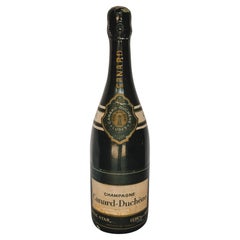 Bouteille de champagne promotionnelle Canard Duchene