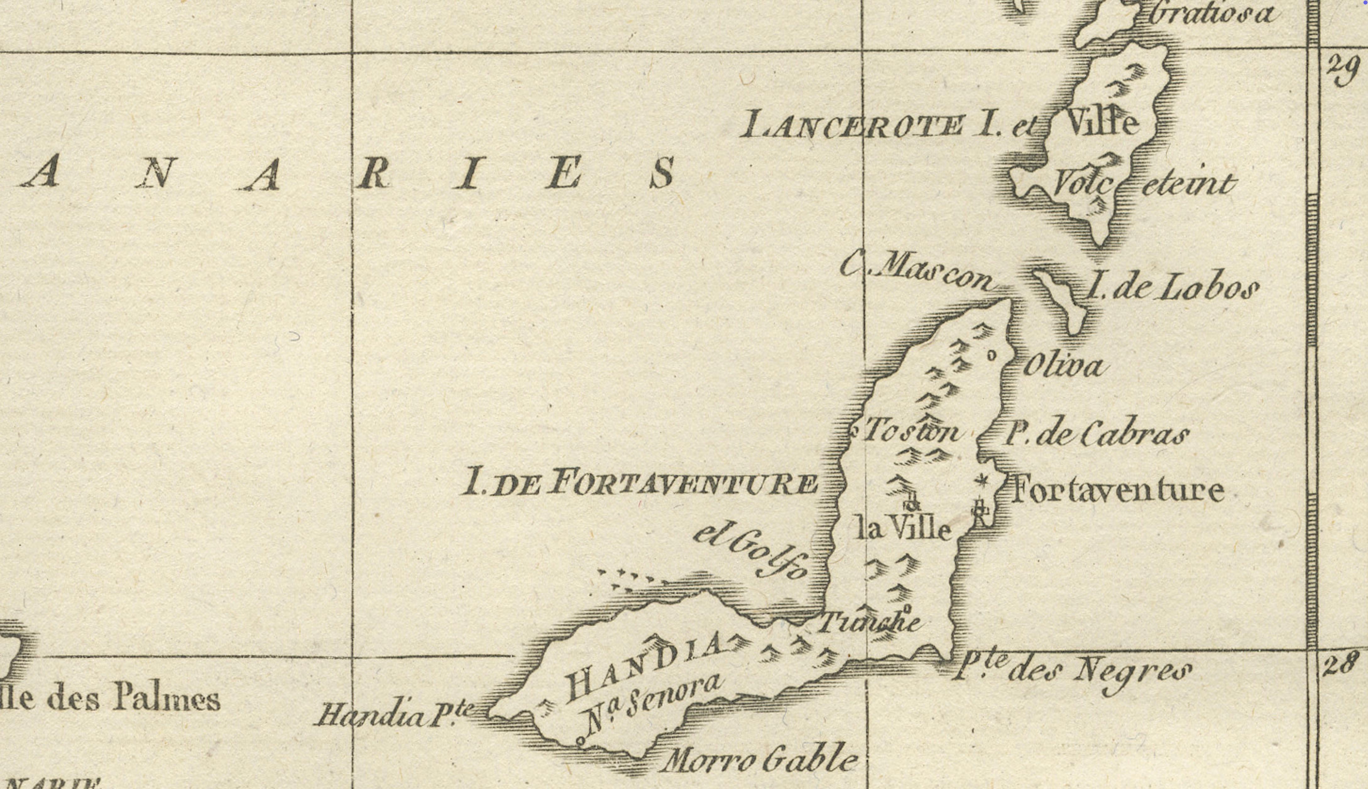 Canary Islands & Madeira Map – Atlantic Archipelagos c.1780
