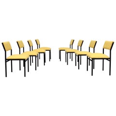 Canary Yellow Cees Braakman Dining Chairs for Pastoe