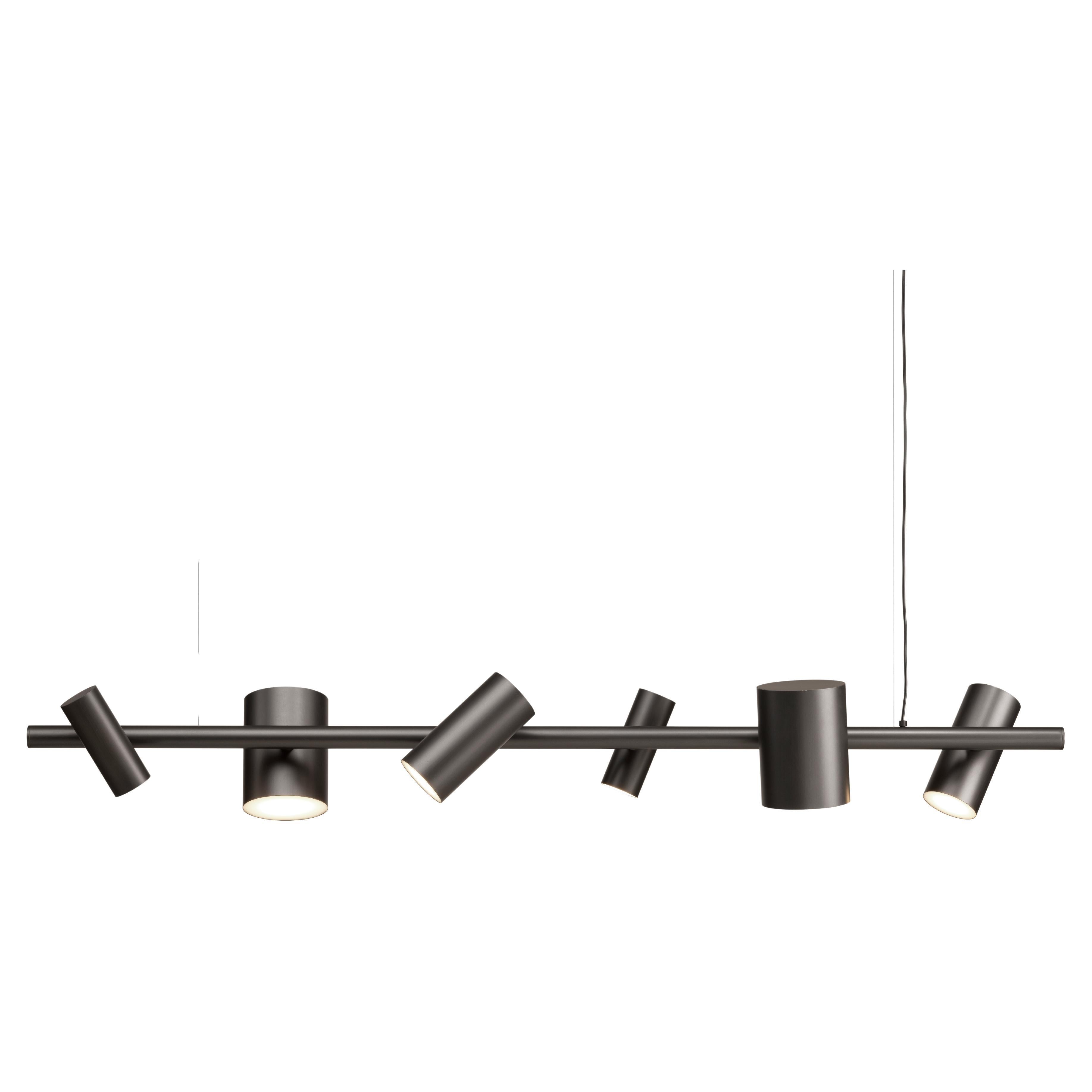 Cancan Linear Suspension Lamp For Sale