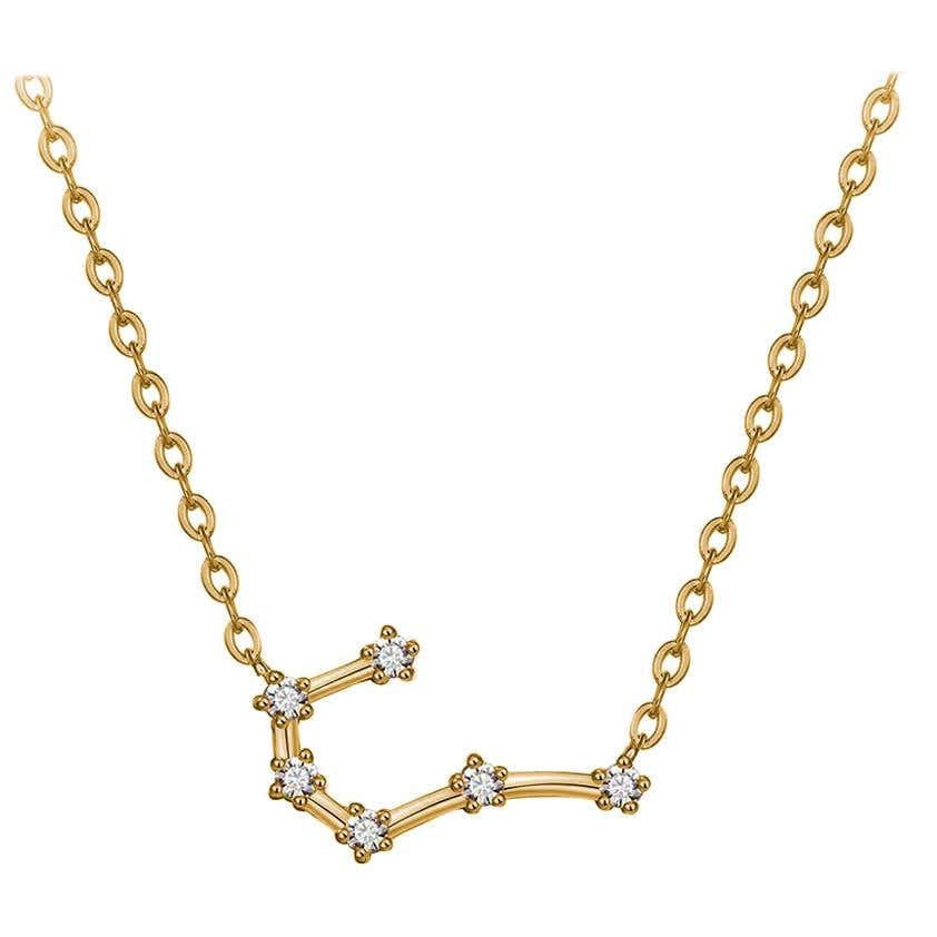 Cancer Constellation Necklace For Sale (Free Shipping) at 1stDibs