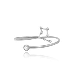 Taurus Constellation Wire Bezel Cuff